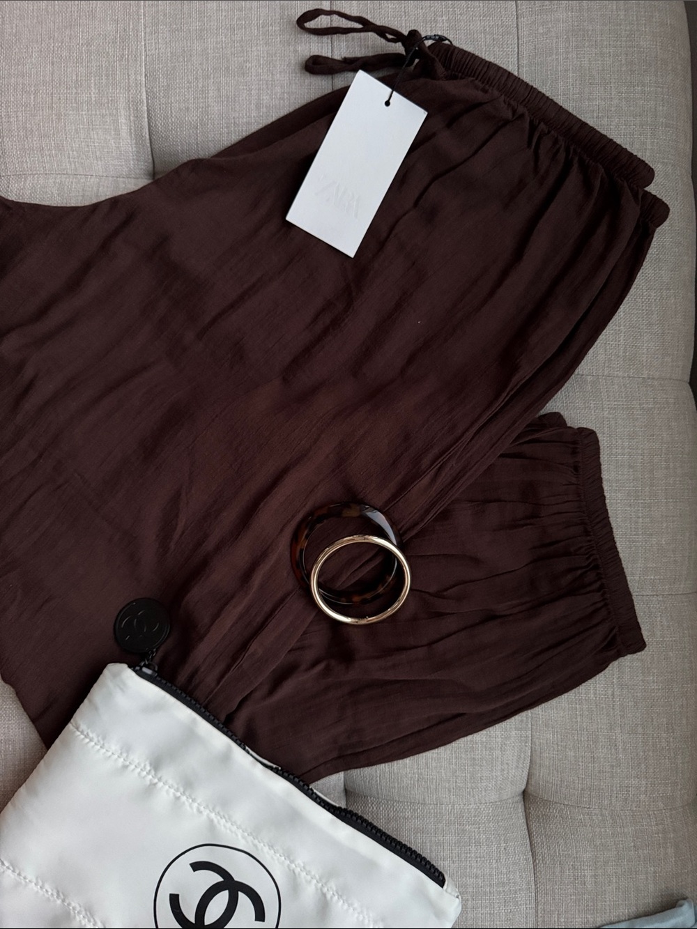 Zara Gauze Balloon Pants